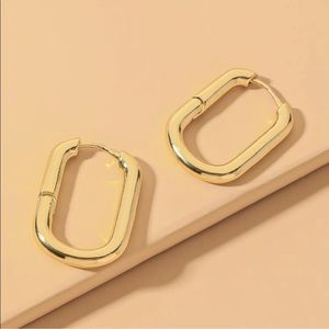 Gorgeous U Shaped Hoop Earrings New